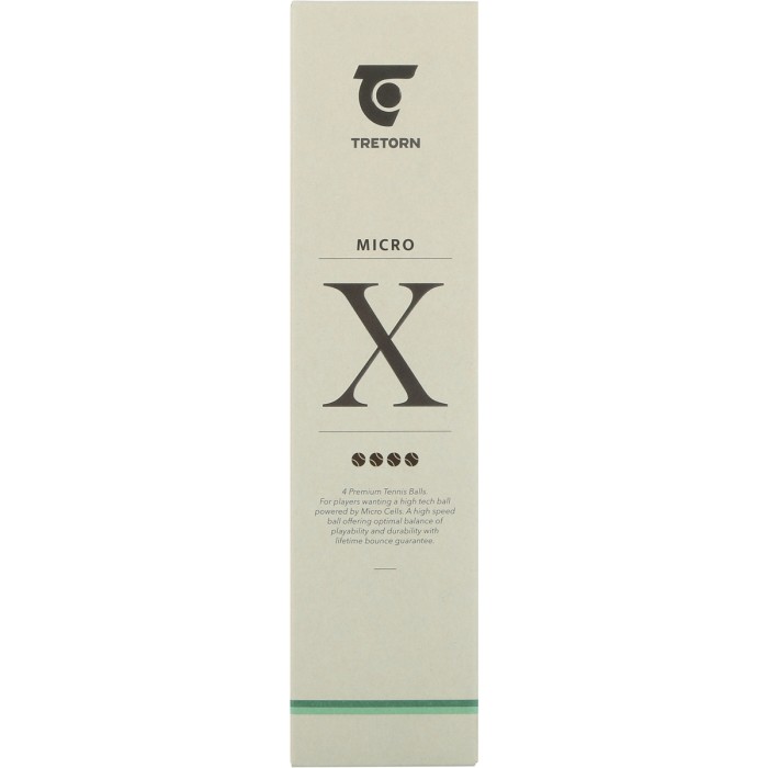 Tube of 4 TRETORN micro x balls