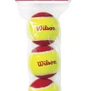 Bag of 3 WILSON starter red balls
