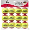 Bag of 12 stage 3 unlimited yellow/red balls