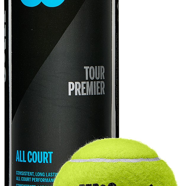 Tube of 3 WILSON tour premier balls