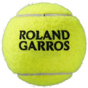Tube of 3 WILSON roland garros clay court balls