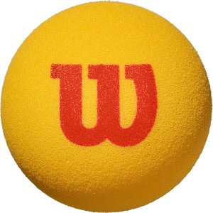 Bag of 6 WILSON starter foam balls