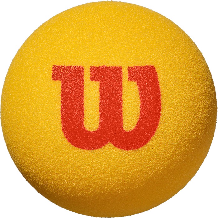 Bag of 6 WILSON starter foam balls