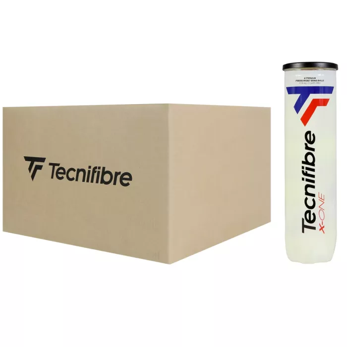 Box of 36 tubes of 4 TECNIFIBRE x-one balls