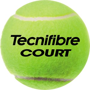 Tube of 3 TECNIFIBRE court balls