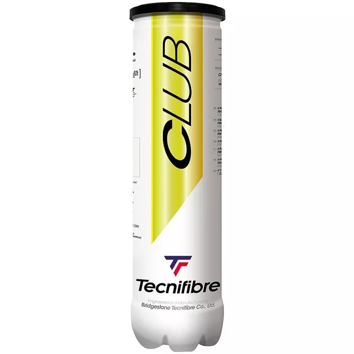 Tube 4 balls TECNIFIBRE club