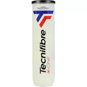 Tube 4 balls TECNIFIBRE x-one