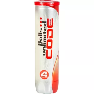 Tube of 4 BALLS UNLIMITED code red