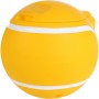 Yellow ball garbage can