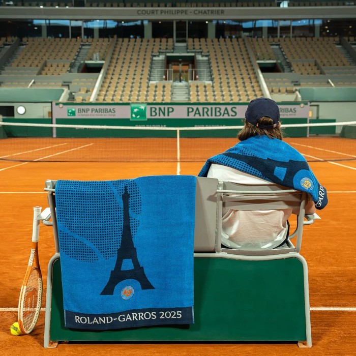 Roland-garros 2025 official player towel