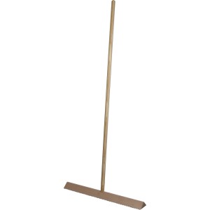 Wooden scraper 70 cm with handle