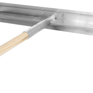 Alu scraper 80cm with handle
