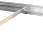 Alu scraper 80cm with handle