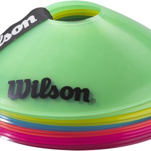 Pack of 12 WILSON training cones