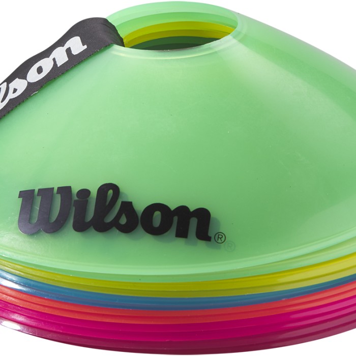 Pack of 12 WILSON training cones