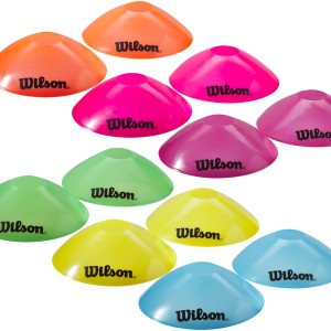 Pack of 12 WILSON training cones