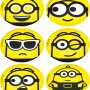 Pack of 6 WILSON minions targets