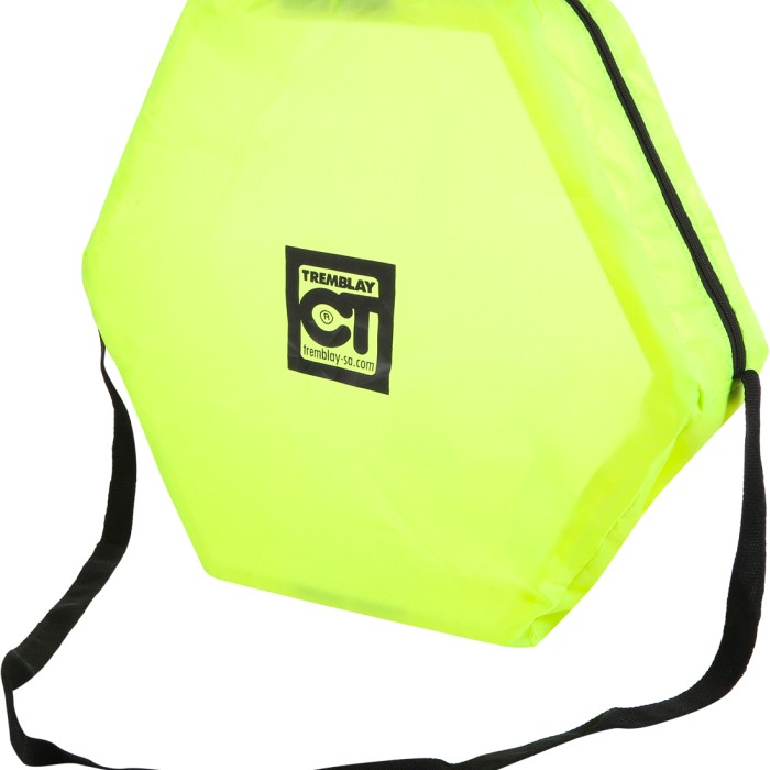 Set of 12 hexagonal hoops