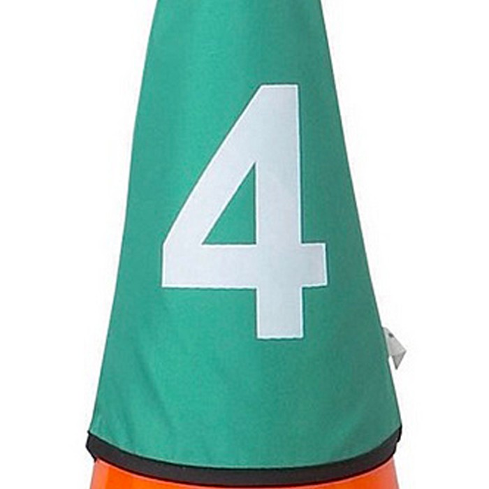 Lot de 10 cols de cones numÉrootes de 1 À 10