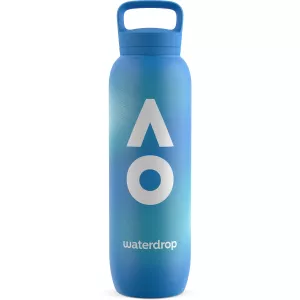 WATERDROP stainless steel bottle ao blue 1000ml