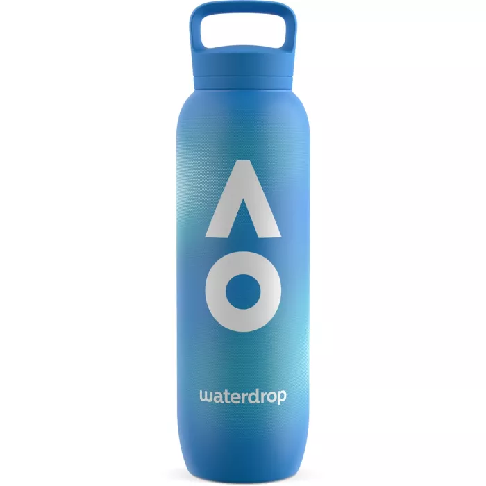 WATERDROP stainless steel bottle ao blue 1000ml