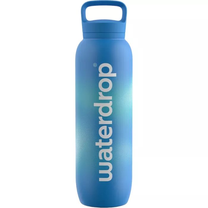 WATERDROP stainless steel bottle ao blue 1000ml