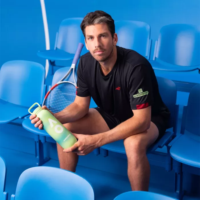 WATERDROP stainless steel ao green 1000ml flask