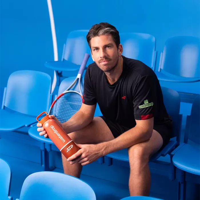 Atp tour 1000ml stainless steel WATERDROP bottle