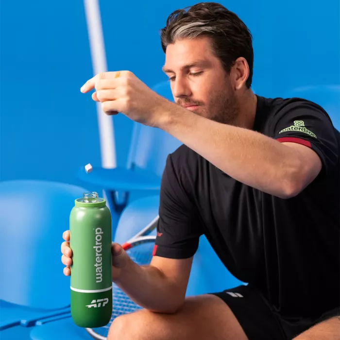 Atp tour 1000ml stainless steel WATERDROP bottle