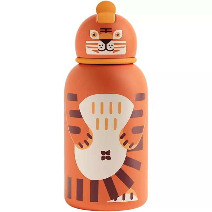 WATERDROP tilly le tigre 400ml children's stainless steel bottle
