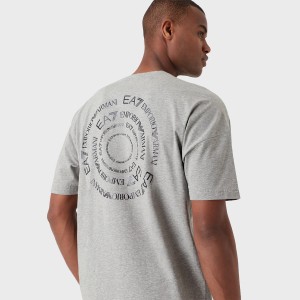 EA7 train logo series extended t-shirt