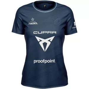 T-shirt BULLPADEL femme pinatar officiel ptf 2025 d.brea