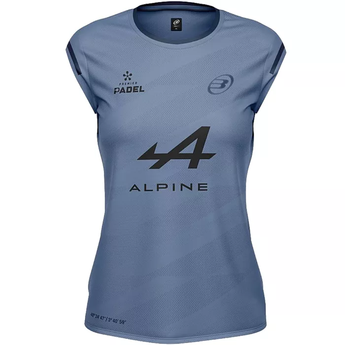 T-shirt BULLPADEL femme pinatar officiel ptf 2025 c.fernandez