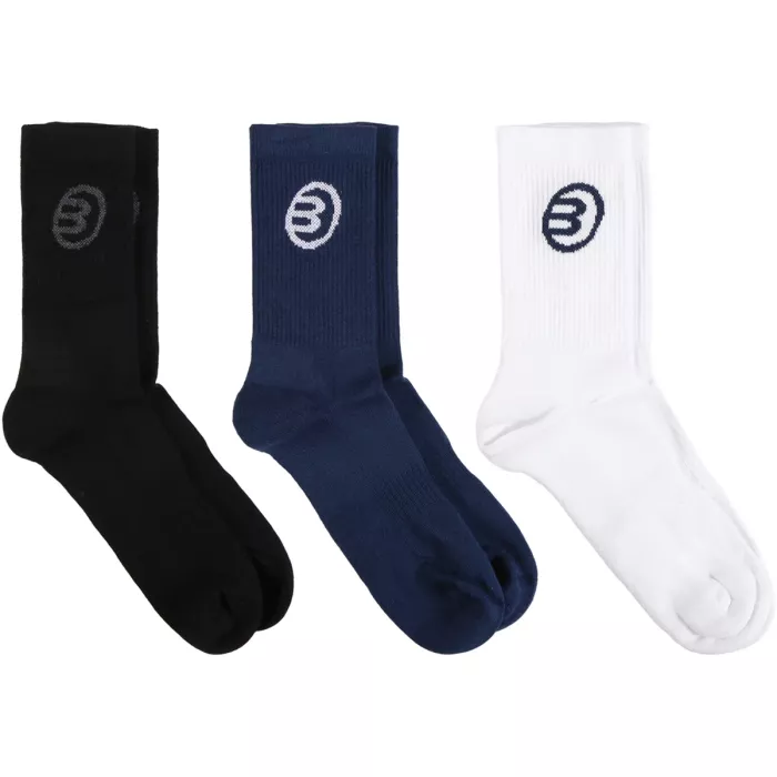 3 paires de chaussettes BULLPADEL bp262 (mid)