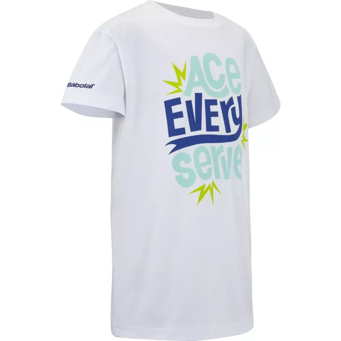 T-shirt cotton tee BABOLAT junior garcon