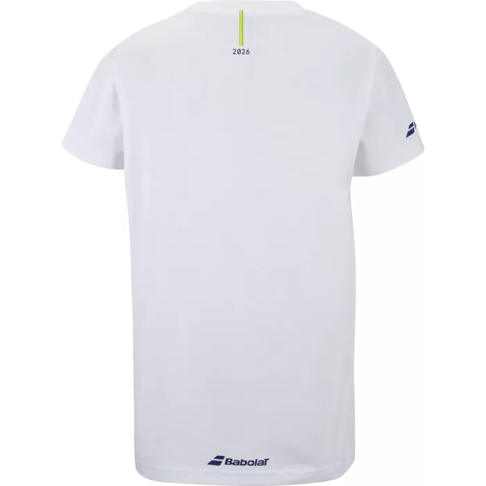 T-shirt cotton tee BABOLAT junior garcon