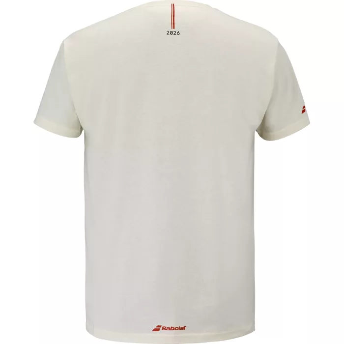 T-shirt BABOLAT message
