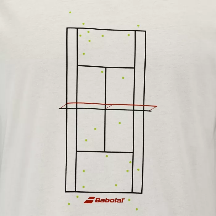 T-shirt BABOLAT message