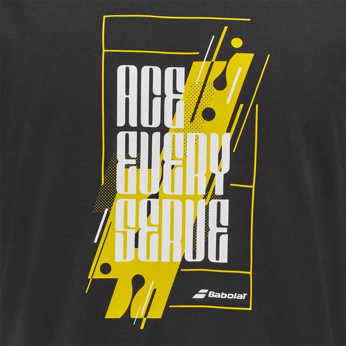 T-shirt BABOLAT message