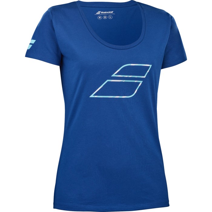 BABOLAT women's exercise flag t-shirt