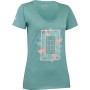 Women's BABOLAT exercise message t-shirt