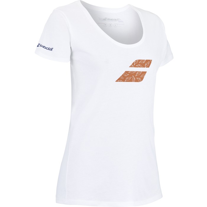 T-shirt BABOLAT femme capsule clay exercise event
