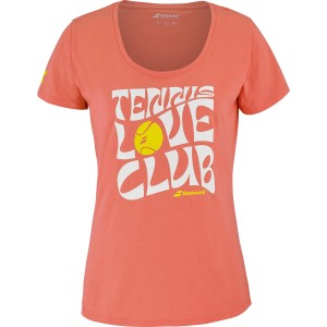 T-shirt BABOLAT femme exercise message