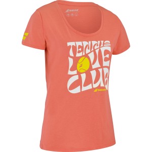 T-shirt BABOLAT femme exercise message