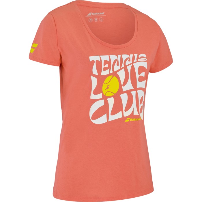 T-shirt BABOLAT femme exercise message
