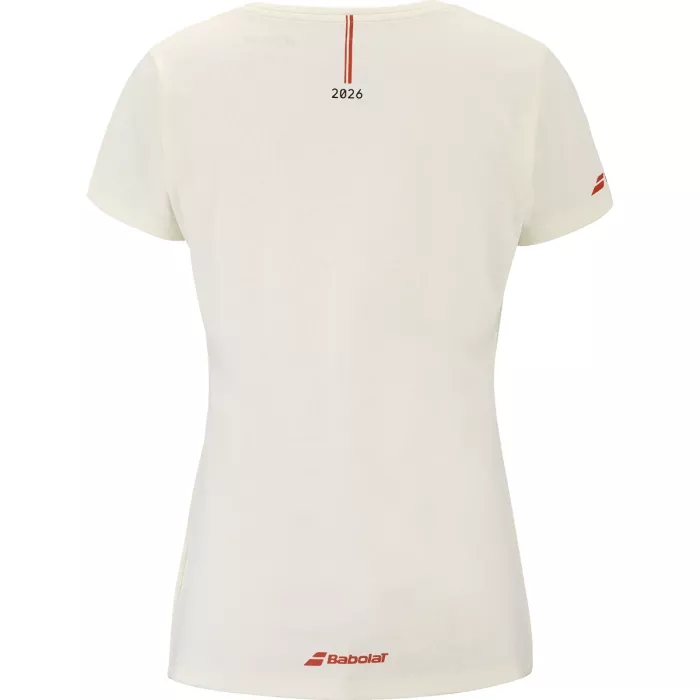 T-shirt BABOLAT message