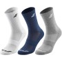 3 paires de chaussettes BABOLAT junior (mid)