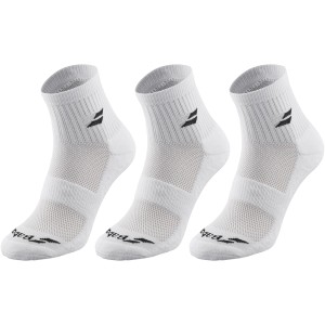 3 paires de chaussettes BABOLAT quarter (ankle)