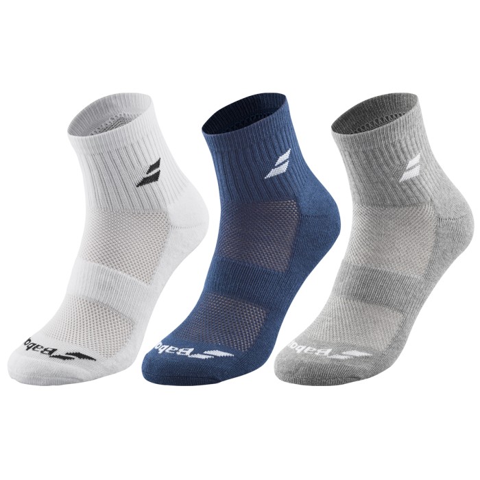 3 pairs of BABOLAT quarter socks