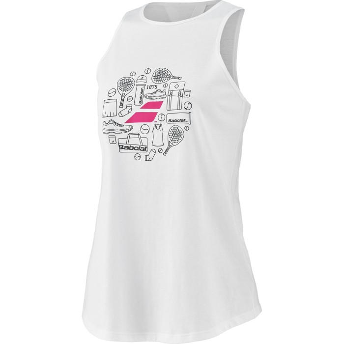 Women's BABOLAT padel tank top